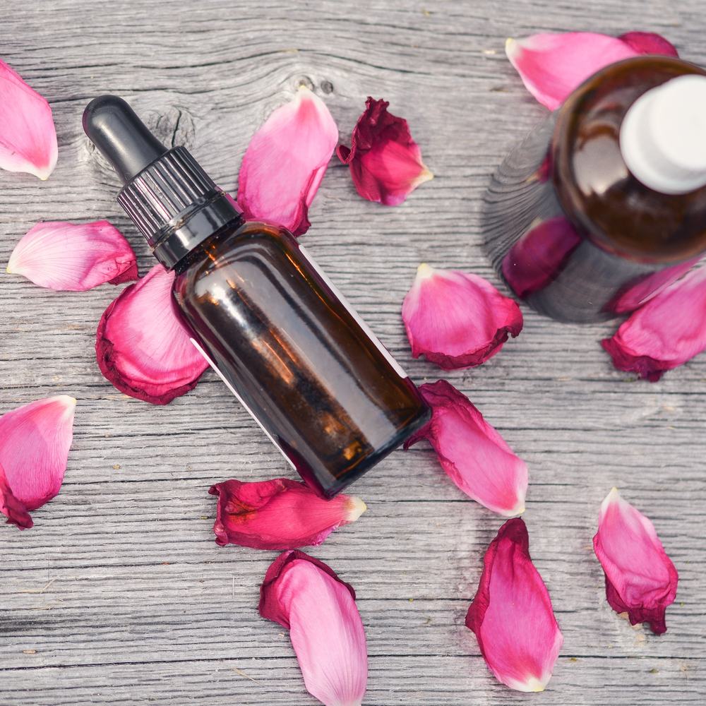 Rose facial oil